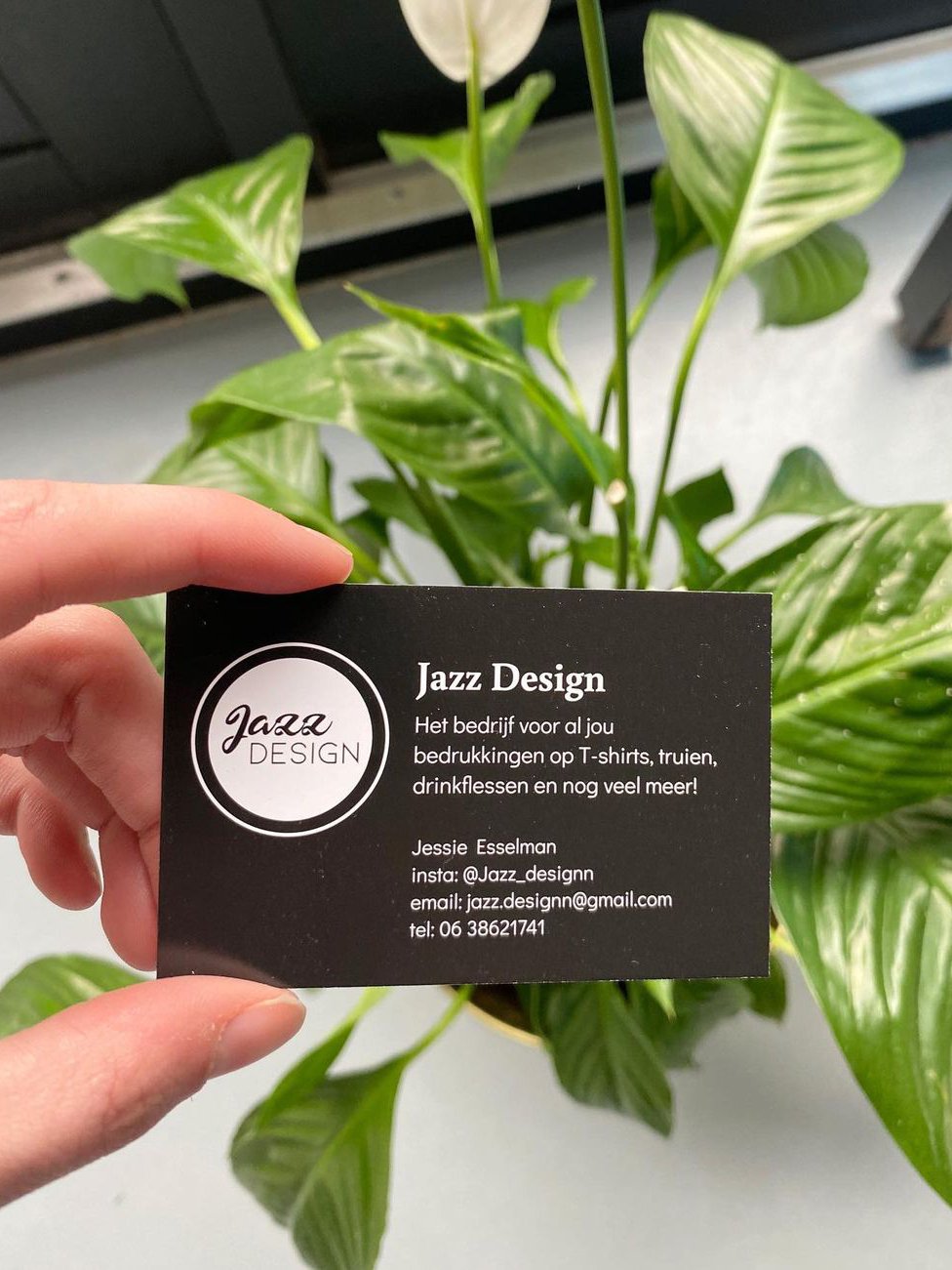 Bedrijfskaartje ontwerp